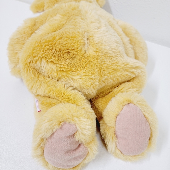 Anne Geddes 1991 Yellow Teddy Bear Outfit Baby Plush Soft Stuffed Toy Doll 16" - Picture 6 of 12